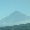 今日の富士山。