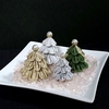 クリスマスツリーの作り方 つまみ細工