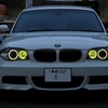 黄色いイカリング（BMW E82）