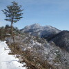 初めての三峯山山頂より