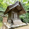 山の中の出雲大社境外摂社・大穴持御子神社（三歳社）