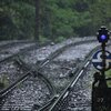 大平台に来てみたら、雨