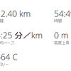 久々の１０ｋｍ走