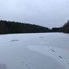 氷上での釣り体験