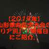 【2019年】山形県内花火大会の「エリア別」「開催日別」にご紹介。