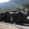 鉄道撮影　水上駅転車台　C61 20