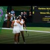 Garbi?e Muguruza v Venus Williams highlights - Wimbledon 2017 ladies' singles final