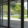 五ケ山ダム湖湖畔のカフェYRAIL