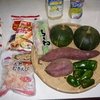 越冬保管したカボチャなどで野菜天ぷら