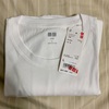 UNIQLO スーピマコットンのTシャツ。