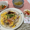ひな祭りにちらし寿司を提供しました