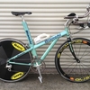 ５月１２日（月）の練習 bianchi ciclo crono berzin 1997 model