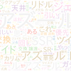 　Twitterキーワード[アズール]　08/25_12:02から60分のつぶやき雲