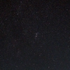 「ペルセウス座・二重星団h-χ」の撮影　2022年9月4日　(機材:　LAOWA Argus 25mm F0.95 MFT APO、OLYMPUS PEN Lite E-PL6、三脚 SLIK PRO804CF 、自由雲台 Velbon PH-263  )