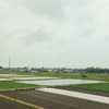 豊川は雨