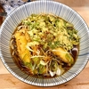 六文そば（中延）とり天そば＋春菊天