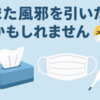また風邪を引いたかもしれません…
