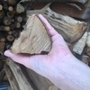 薪の割方による乾燥の違い