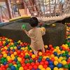 雨の日、あづみの公園で子どもと思いっきりあそんできたよ！