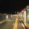 夜の海芝浦駅20250526（横浜市鶴見区）～駅ホームから臨む川崎工場夜景