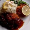 札幌市　下町の洋食屋　味かつ　/　箸で食べる洋食