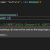 Target-typed newと暗黙的型変換を期待するAPI