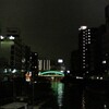 夜の雷門＆柳橋：先週の話