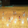 夜は急な練習試合だった。