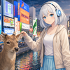 鹿が警察に出頭したそうです