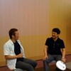 三鷹市でまつもとゆきひろさんと対談