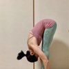 前屈　pada hastasana