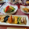 ゴルフめしは、今年お初の冷やし中華