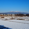 きょうの安達太良（今朝もまだまだ雪景色でした・・・）