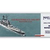 今プラモデルの1/700 米海軍 ウースター級 軽巡洋艦 CL-145 ロアノーク 1957 レジンキットにいい感じでとんでもないことが起こっている？