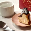 むすびスイーツ「バスクチーズケーキ」は感動級のおいしさでした。