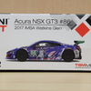 【MINIGT】ＮＳＸ　ＧＴ３　ワトキンスグレン　#８６【ミニカー】