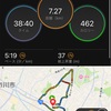 朝活ジョグ　7km