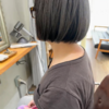 白髪を活かして楽しむシルバー×ブラックのデザインカラー