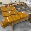 瓦葺きの体験が大人気でした。
