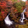 奥日光「龍頭の滝」の紅葉を撮りに行ってきました