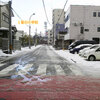 新潟市中央区の寒波、吹雪のなか物件案内してきました