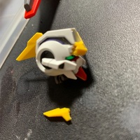 MG 1/100 ガンダムキュリオスの制作 vol6.5 〜アンテナが折れたので治す〜