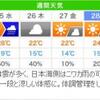 城崎温泉の週間天気予報（09/23～09/29）