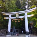 晴れた日は神社で散歩