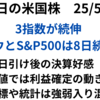 3指数が上昇　マイクロソフト、メタの決算を好感　高値では利益確定の動きも　2025年5月2日