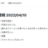 週報 2022/04/10 アウトラインプロセッサ
