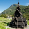 ノルウェーの木造教会　ボルグン・スターヴ教会に行く