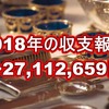 2018年の収支報告