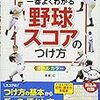 【参考】野球・ソフトボールのスコアブックを安く済ませたい
