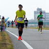 先頭通過してから５４分後くらいまで:37km過ぎ@おかやまマラソン2016（13日）